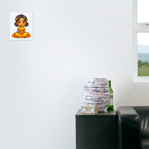 Gudi Padwa Chibi Girl by HolidayBug